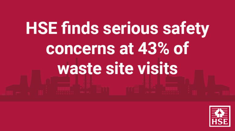 HSE Waste & Recycling inspections highlights current safety standards