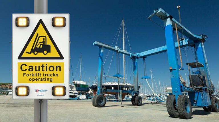 Mejora de la seguridad marítima con señalización activa: El impacto de ZoneSafe en las operaciones portuarias